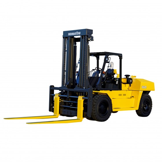 Komatsu EX Series - 10 to 16 Tonne Capacity IC Engine Forklift FD160_LeftFrontweb