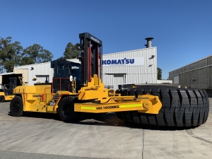 How do you pick up a 10 tonne tyre?